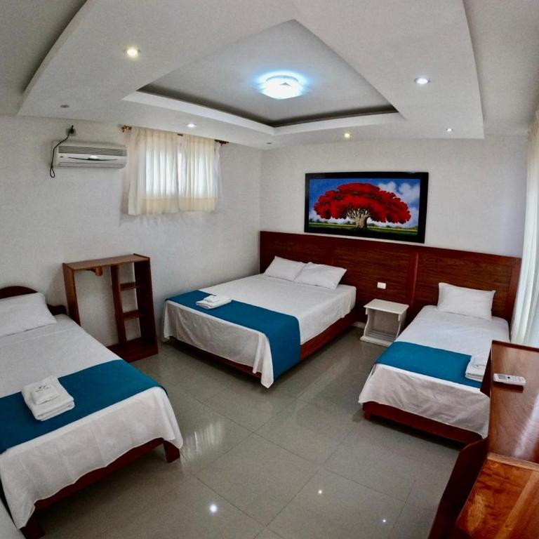 Galápagos Isabela Hotel Loja - Habitación Triple Deluxe - 4