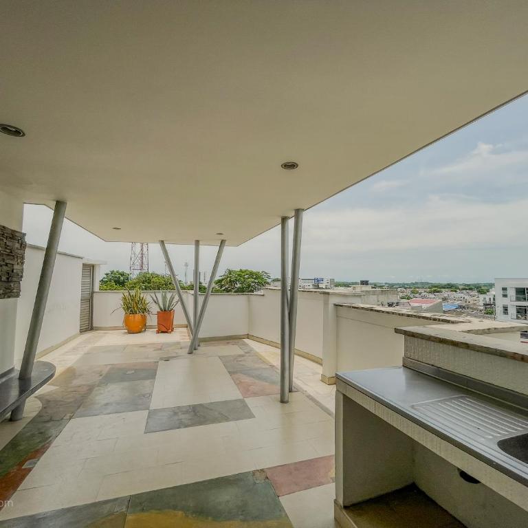 Apto Estudio Zona top Toscana CC Guacarí - One-Bedroom Apartment - 8