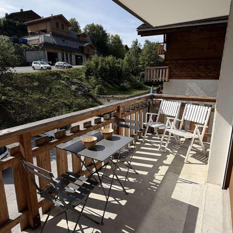 Studio cabine vue sur pistes - 4 pers. - Appartement 1 Chambre - 11