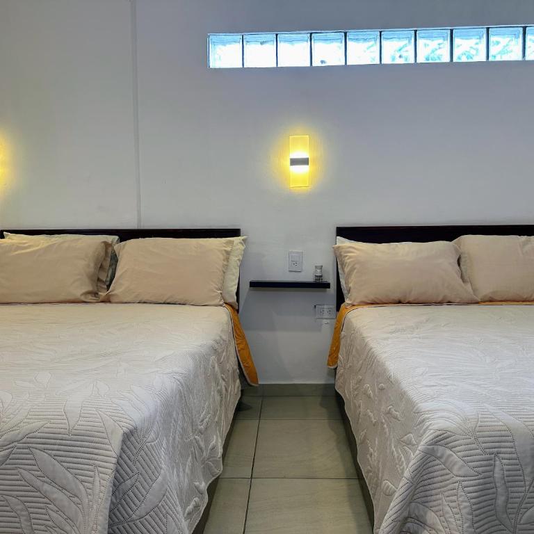Hotel Allende - Habitación Doble - 2 camas - 3