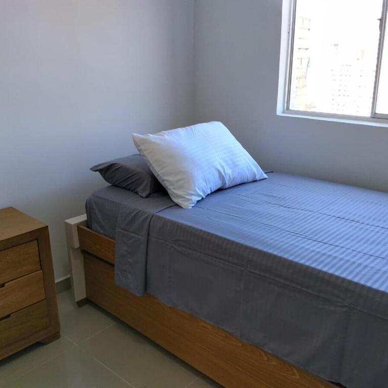 Apartamento en Torices Piso 25R - Cartagena - Playa cerca al Mar con piscina y Excelente vista - Two-Bedroom Apartment - 13
