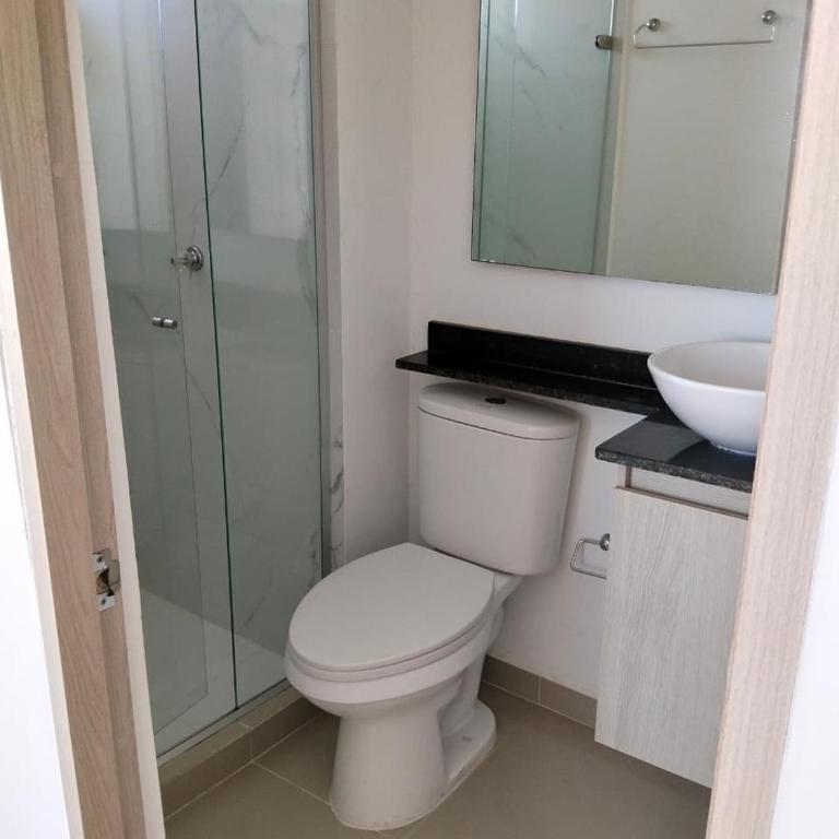 Apartamento en Torices Piso 25R - Cartagena - Playa cerca al Mar con piscina y Excelente vista - Two-Bedroom Apartment - 20
