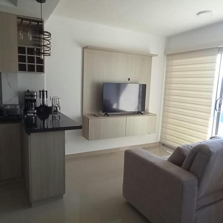 Apartamento en Torices Piso 25R - Cartagena - Playa cerca al Mar con piscina y Excelente vista - Two-Bedroom Apartment - 27