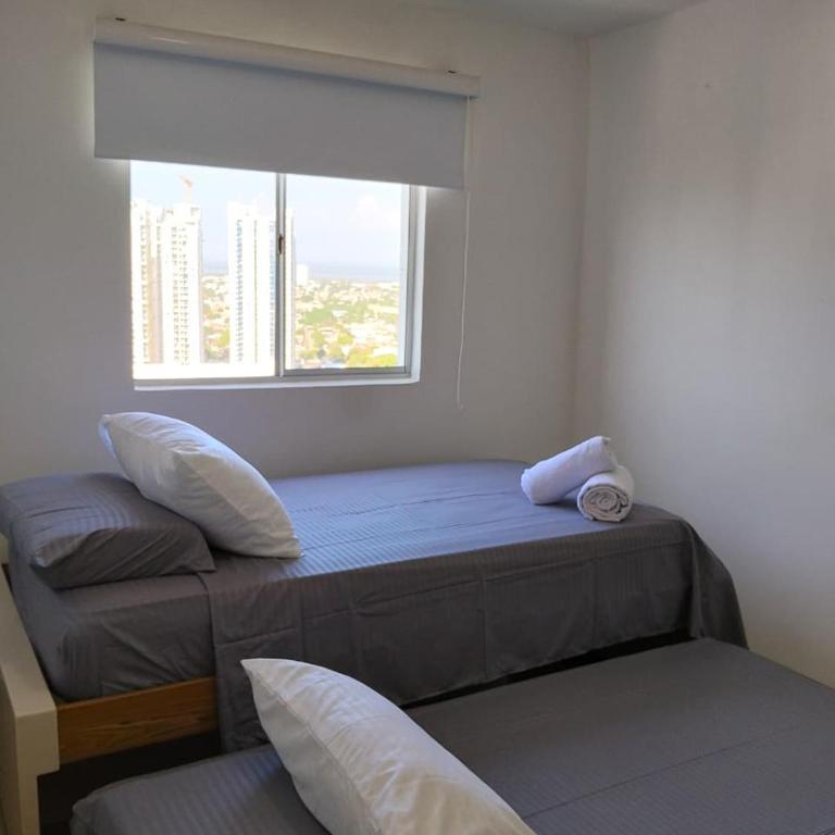 Apartamento en Torices Piso 25R - Cartagena - Playa cerca al Mar con piscina y Excelente vista - Two-Bedroom Apartment - 29