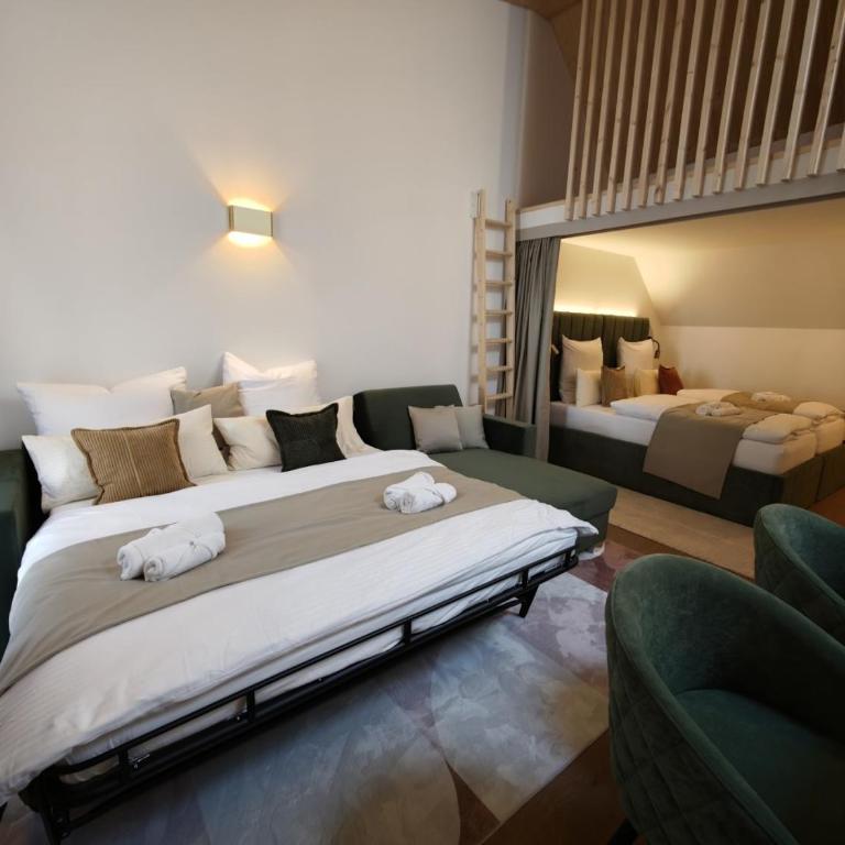 Homely Stay City Apartments - Deluxe Studio mit Kingsize-Bett - 10