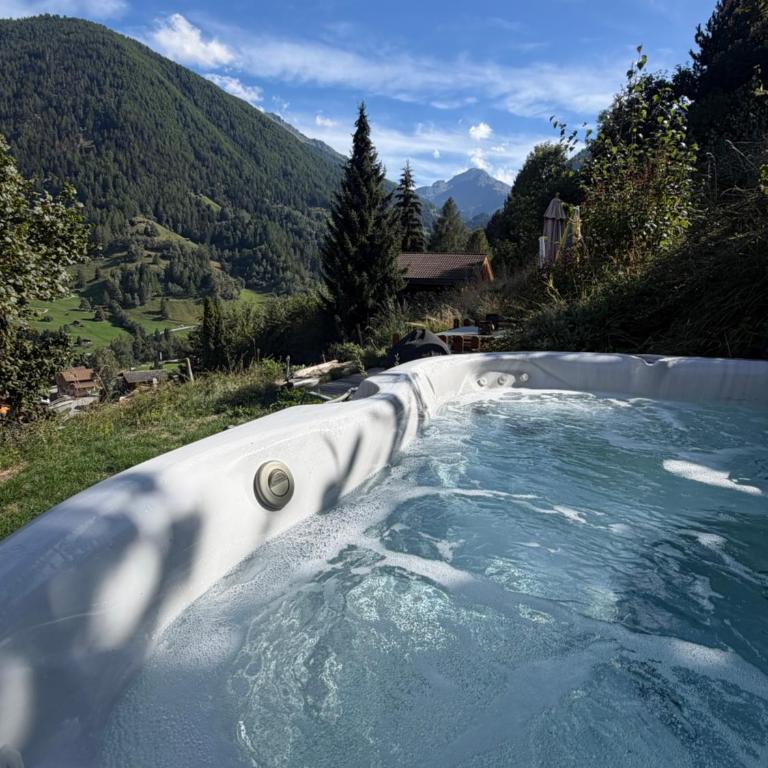 Chalet Opalpin Lodge & Spa, vue montagne et jacuzzi - Chalet - 39