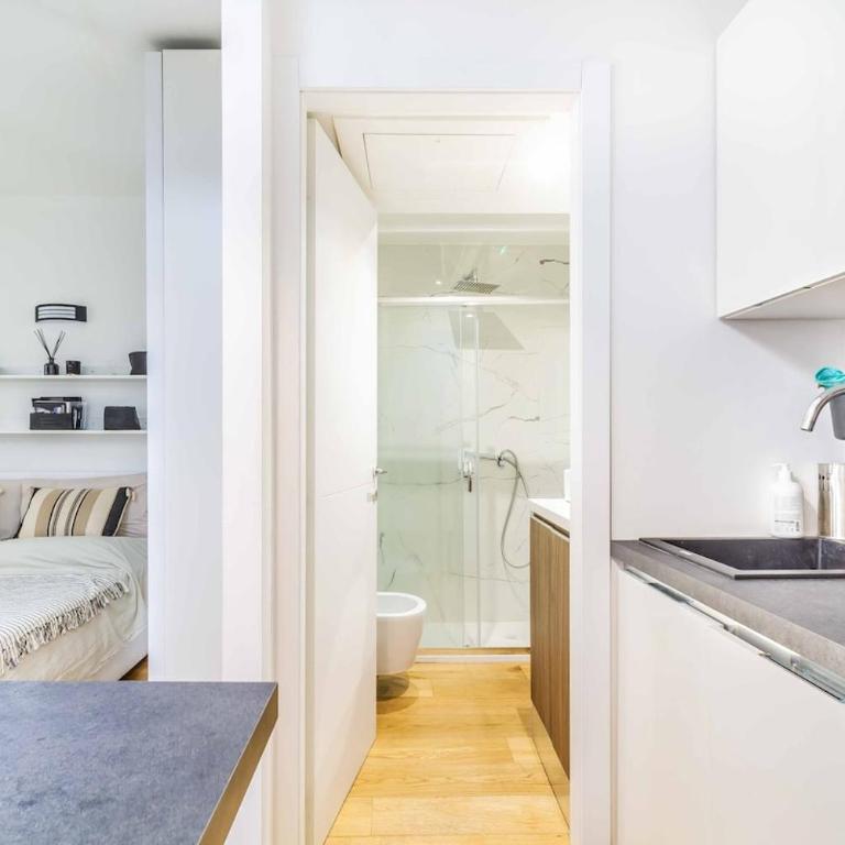 Cozy Loft with Wi-Fi and AC near Linate Airport and Duomo - One-Bedroom Apartment - 10