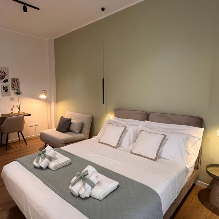 FARA Rooms - Quiet & Elegant Home in Bari - Apartment mit 3 Schlafzimmern mit Parkblick - 11