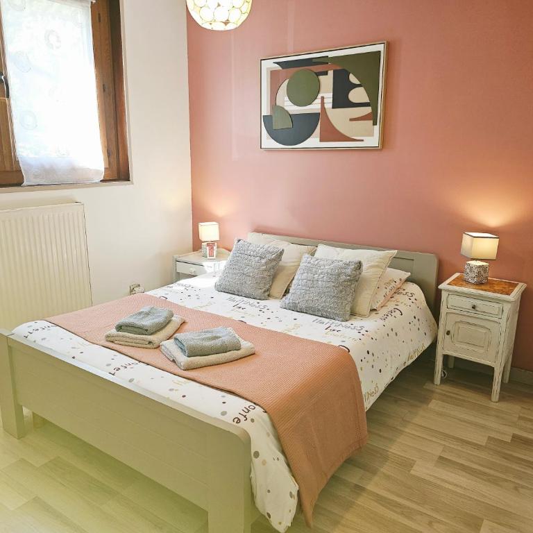 Les Glycines Spacieux appartement 6 pers avec Jardin à 200m du Lac - Apartment mit 3 Schlafzimmern - 43