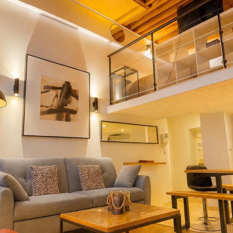 Esprit Loft 8 personnes Hyper-Centre AC - Two-Bedroom Apartment - 1