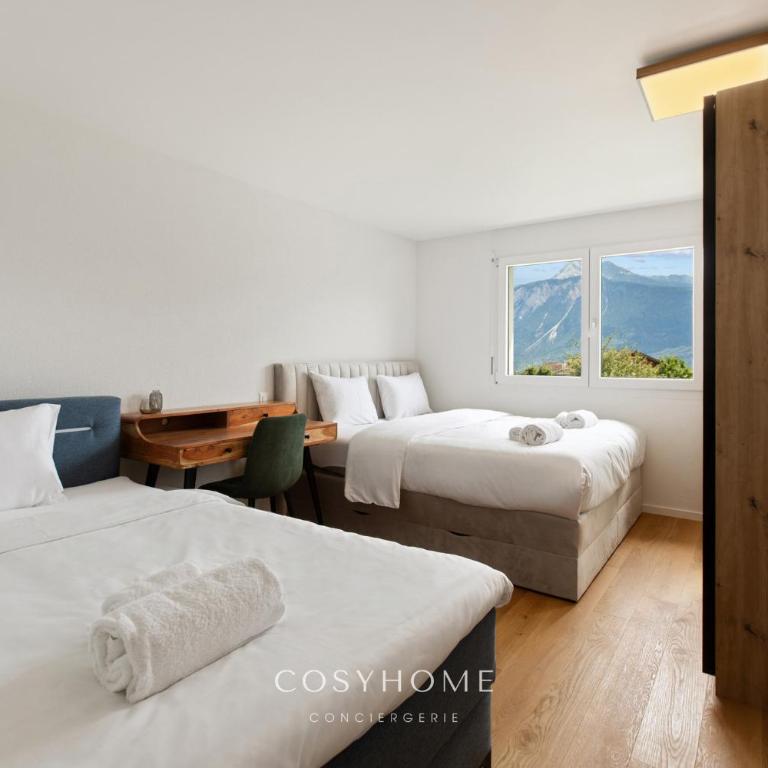Soléna - Family & View - By CosyHome - Appartement 4 Chambres avec Balcon - 38
