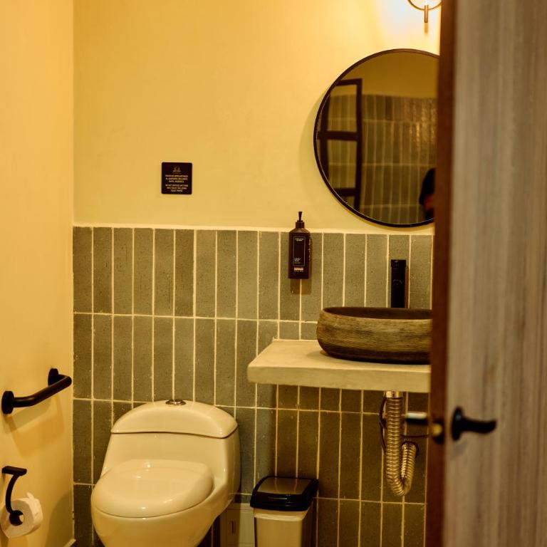 Monte Pueblo Hotel Boutique - Habitación con 2 camas grandes - Adaptada para personas con discapacidad - 13