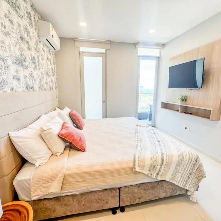 Apto de Lujo 2 Hab con Balcón y Vista al Mar - Two-Bedroom Apartment - 5