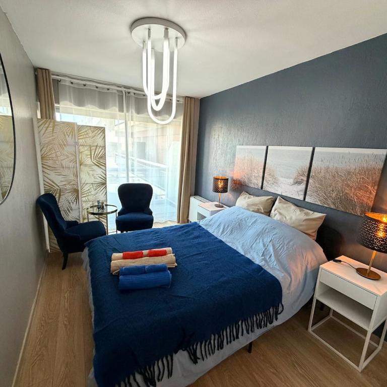 Cagnes Plage - Appartement 52 m2 avec balcon vue mer - Appartement 1 Chambre - 11