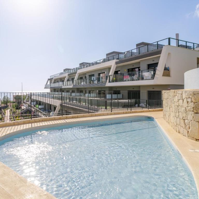 15 min airport, Pool, Garage, Sea view, AC - Apartamento de 2 dormitorios - 4