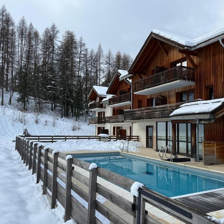 Le Refuge de la Combe d'Or, Fully south facing Swimming pool Spa - Apartamento de 2 dormitorios - 12