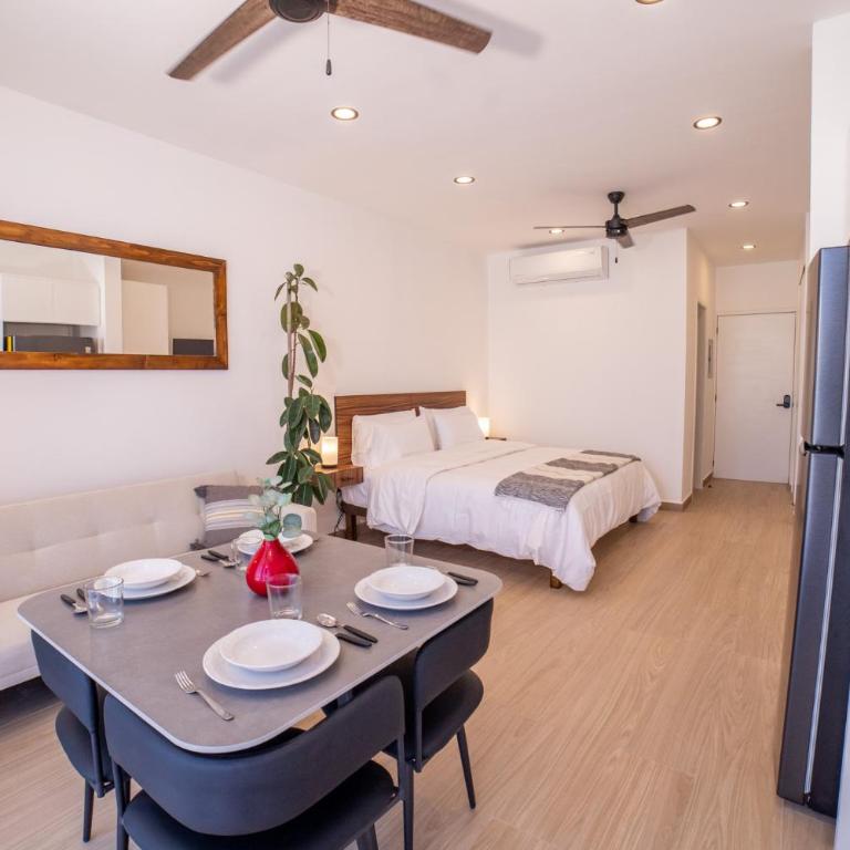 Modern Studio 3 blocks away from the marina King bed and pool - Apartamento de 1 dormitorio - 57