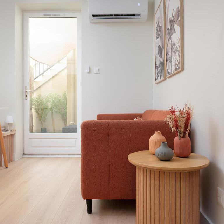 Cour privée - Parking gratuit - Climatisation - Apartment mit 1 Schlafzimmer und Terrasse - 10
