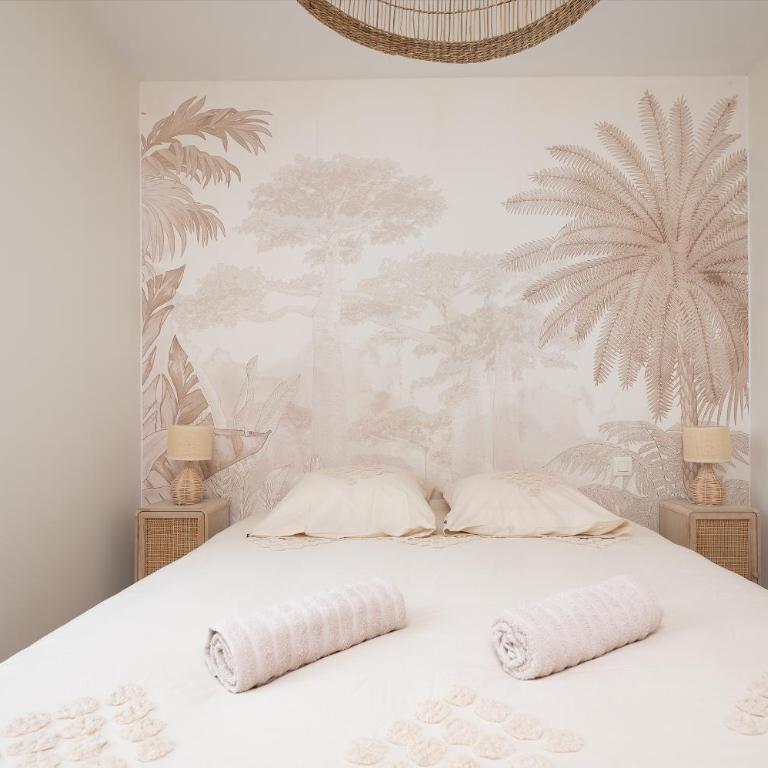 Cour privée - Parking gratuit - Climatisation - Apartment mit 1 Schlafzimmer und Terrasse - 11