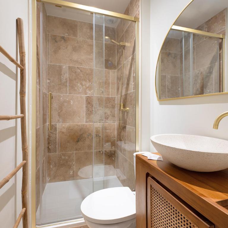 Cour privée - Parking gratuit - Climatisation - Apartment mit 1 Schlafzimmer und Terrasse - 13