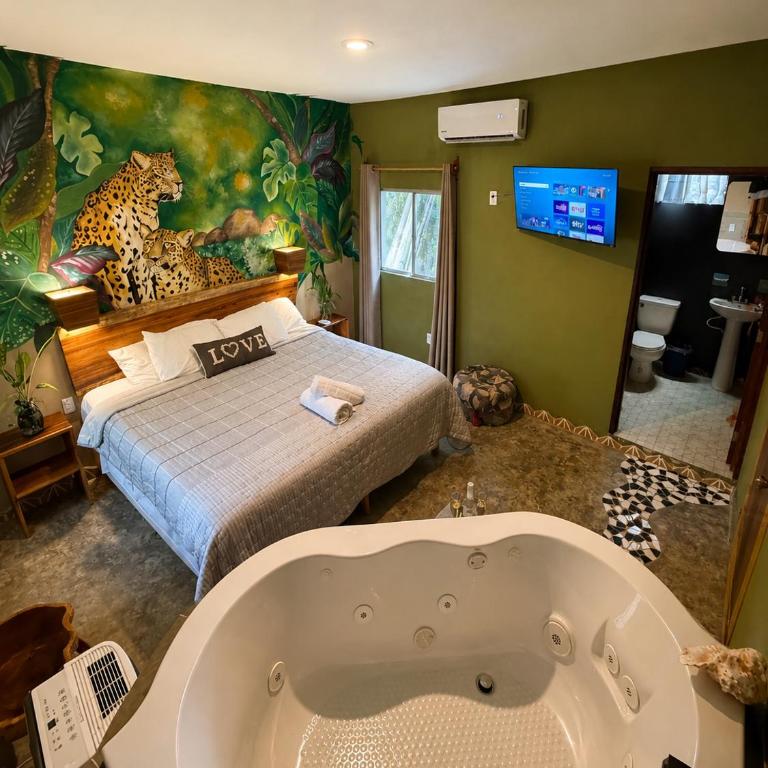 Hokhmah Heart Hotel - Suite Deluxe con bañera de hidromasaje - 1