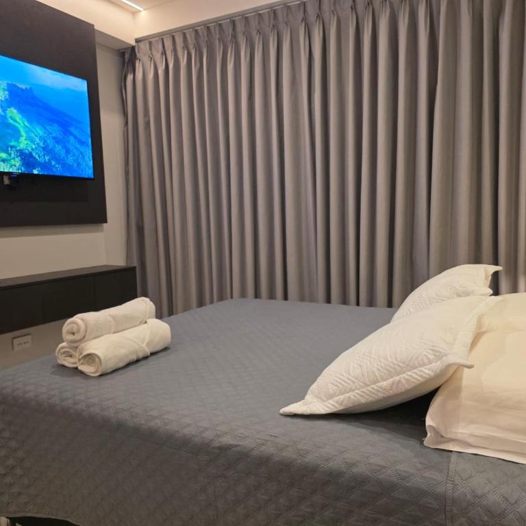 Depto con balcon, piscina, sauna, gym en Equipe - Apartamento de 1 dormitorio - 8
