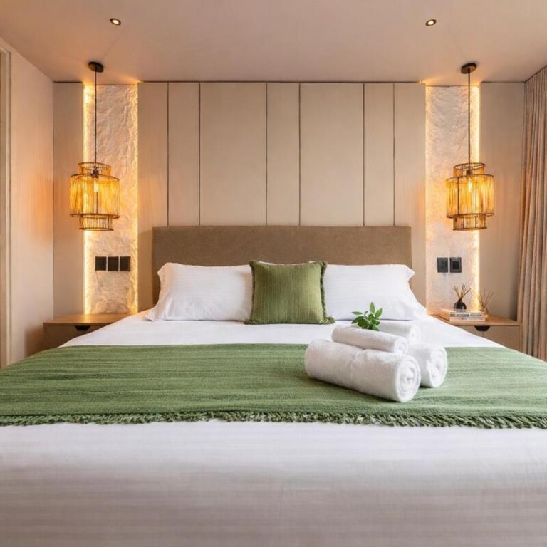 16th Floor Luxury Suite with Private Jacuzzi & Mountain View - Two-Bedroom Apartment - 24