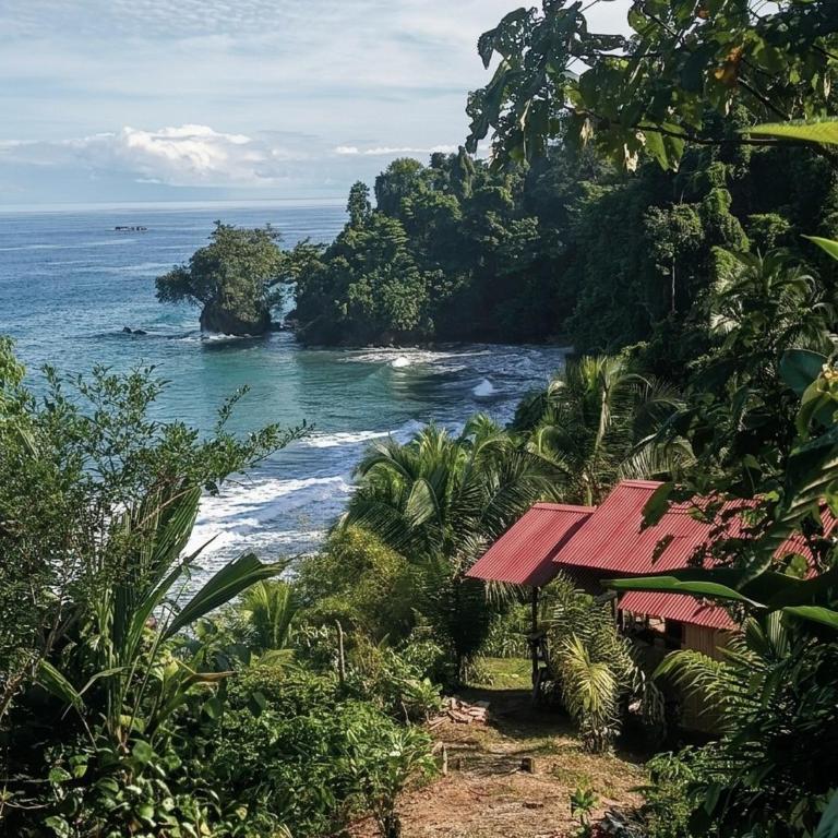 Lodge El Amargal - Reserva Natural, Ecoturismo & Surf - Bungalow Deluxe con vistas al mar - 1