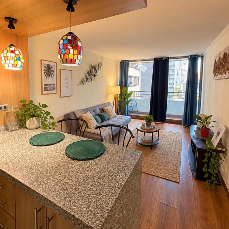 Departamento moderno muy tranquilo para descansar cerca de 2 líneas de metro - Apartamento de 1 dormitorio - 1