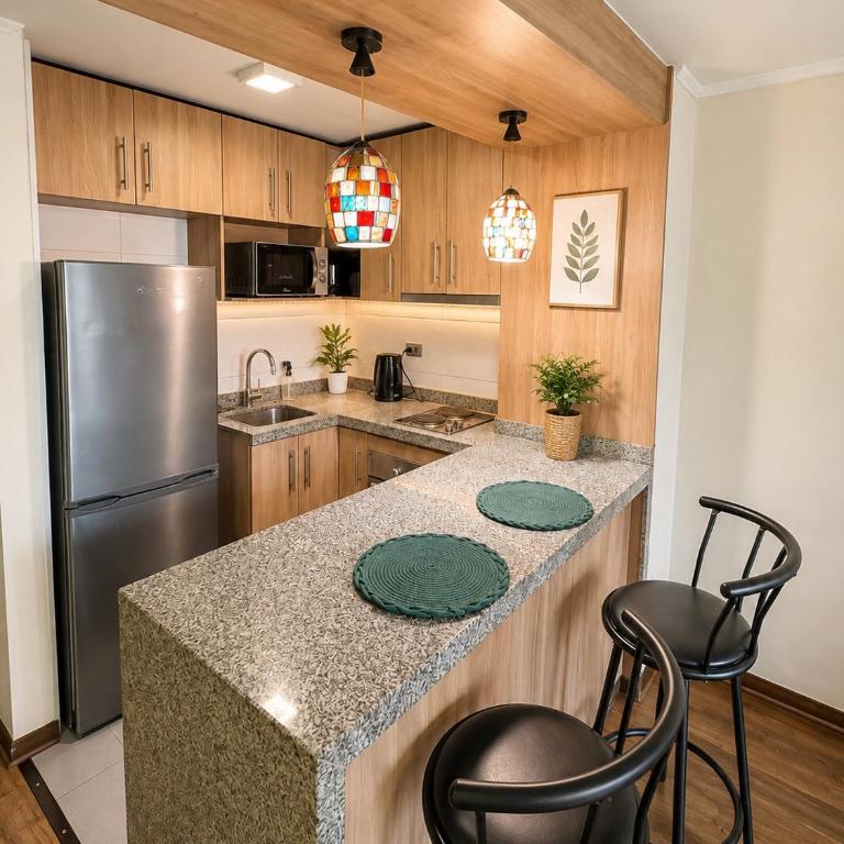 Departamento moderno muy tranquilo para descansar cerca de 2 líneas de metro - Apartamento de 1 dormitorio - 4