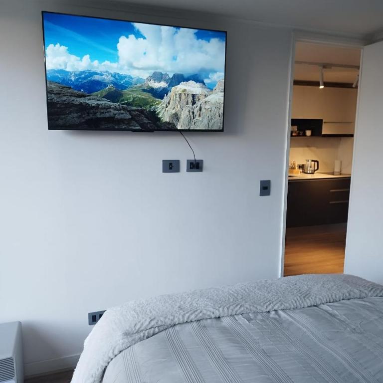 Amplio Depto Wi-Fi, Estacionamiento y Metro - One-Bedroom Apartment - 4