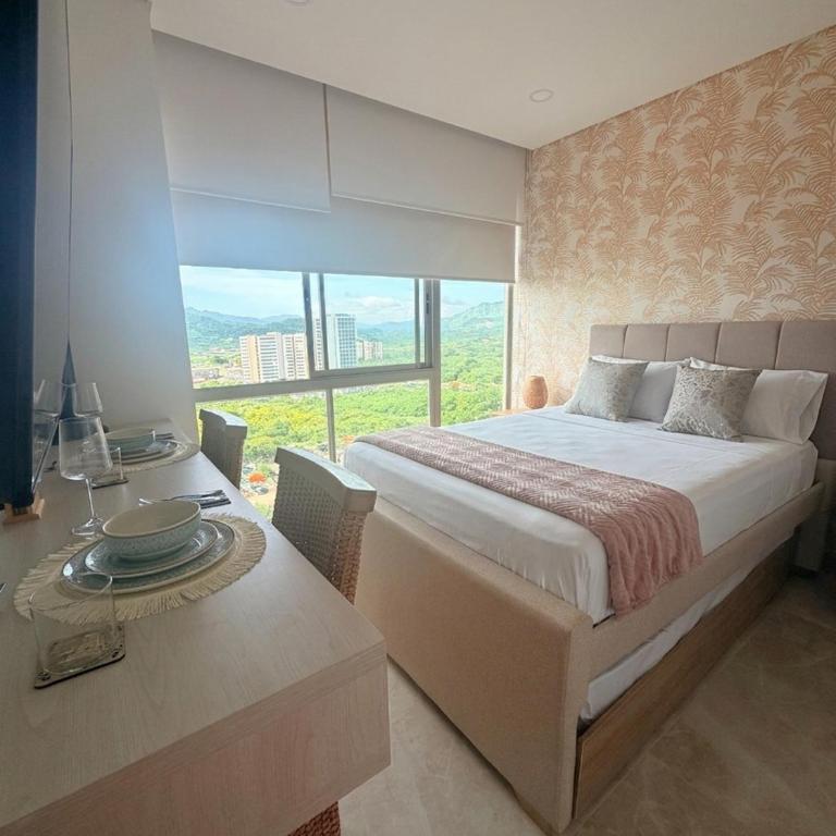 Santa Marta Apto de Lujo con Vista al Mar - Apartamento de 3 dormitorios y vistas al mar - 10
