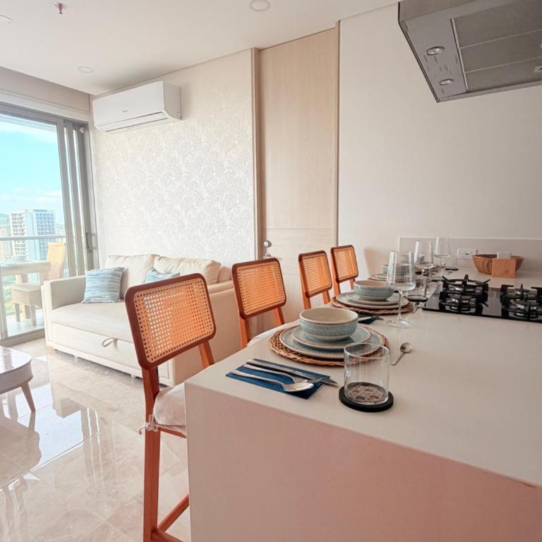 Santa Marta Apto de Lujo con Vista al Mar - Apartamento de 3 dormitorios y vistas al mar - 18
