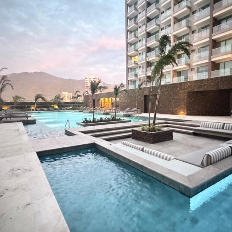 Santa Marta Apto de Lujo con Vista al Mar - Apartamento de 3 dormitorios y vistas al mar - 1