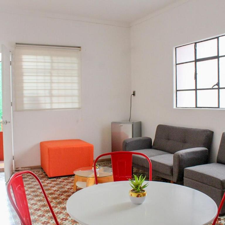 Departamento Plata con Cocineta en Centro Historico Oaxaca - Apartamento de 2 dormitorios - 12