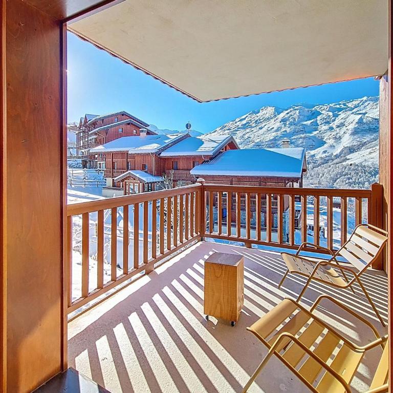 Appartement spacieux et lumineux, proche des pistes, balcon, accès piscine - FR-1-344-1270 - Appartement - 11