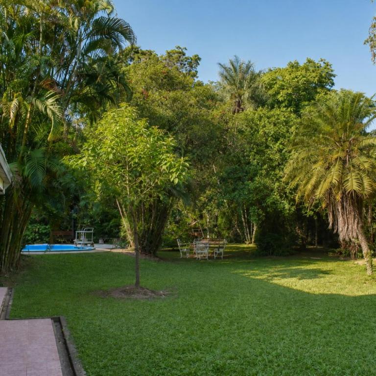 Tekoporã - Casa de 3 Hab con amplio Jardín y Piscina, Parrilla, WiFi, Parking - Casa - 28