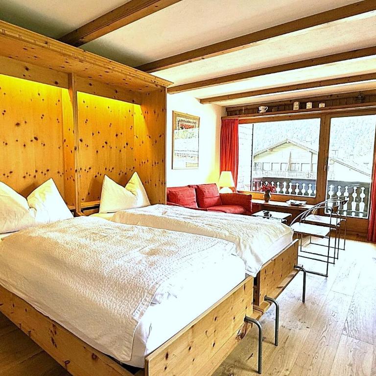 Arvenholz-Studio mit Balkon & Bergblick, 2 Personen, Parkplatz - CL06 - Apartment mit 1 Schlafzimmer - 1