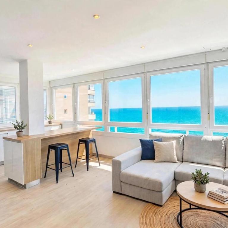 OCEAN PLAYAMAR - Premium beachfront terrace & pool - Apartment mit 3 Schlafzimmern - am Meer - 3