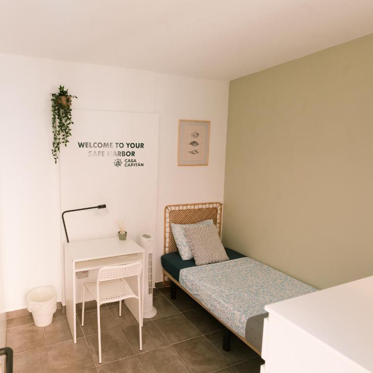 Casa Capitan Coliving Coworking Digital Nomads - Habitación Individual con baño privado - 1