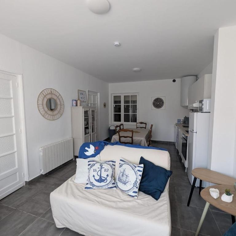 Le 55 Grand T2 plain pied 6 pers proche plage - Appartement 1 Chambre - 2