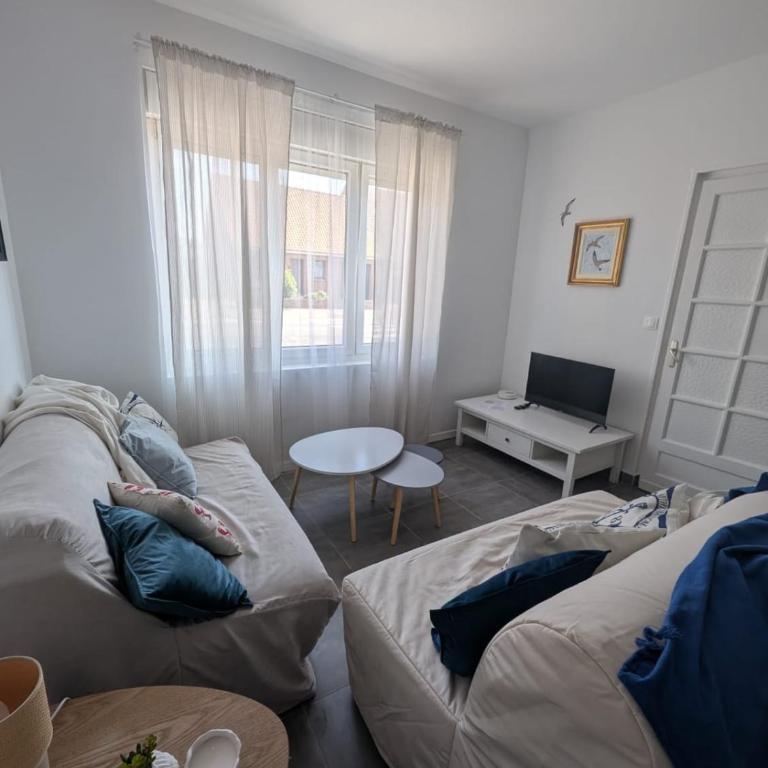 Le 55 Grand T2 plain pied 6 pers proche plage - Appartement 1 Chambre - 11