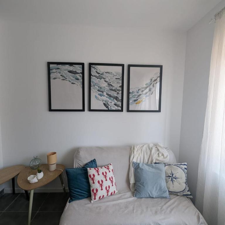 Le 55 Grand T2 plain pied 6 pers proche plage - Appartement 1 Chambre - 17