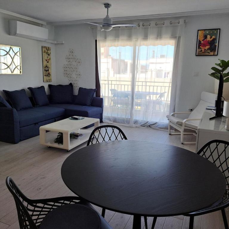 Apartmento Mariposa Azul Santa Pola - Apartamento de 2 dormitorios con balcón - 2