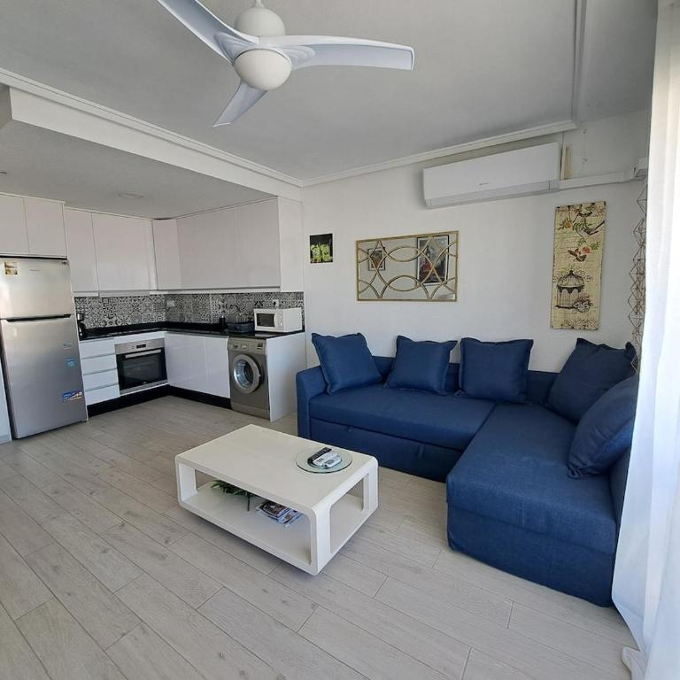 Apartmento Mariposa Azul Santa Pola - Apartamento de 2 dormitorios con balcón - 1