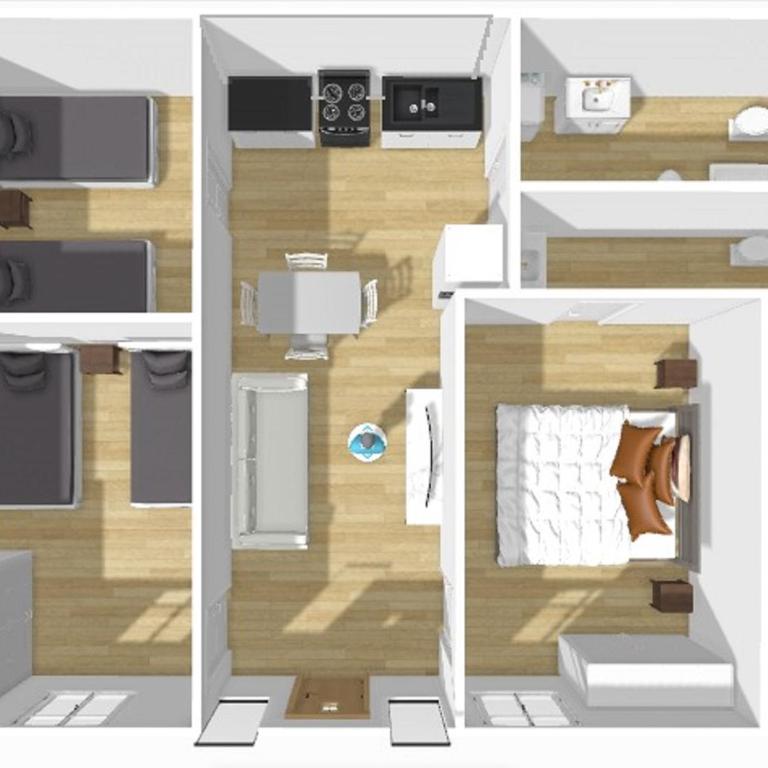 Manila-home,2 baños-Bathrooms - Apartment mit 2 Schlafzimmern und Aussicht - 5