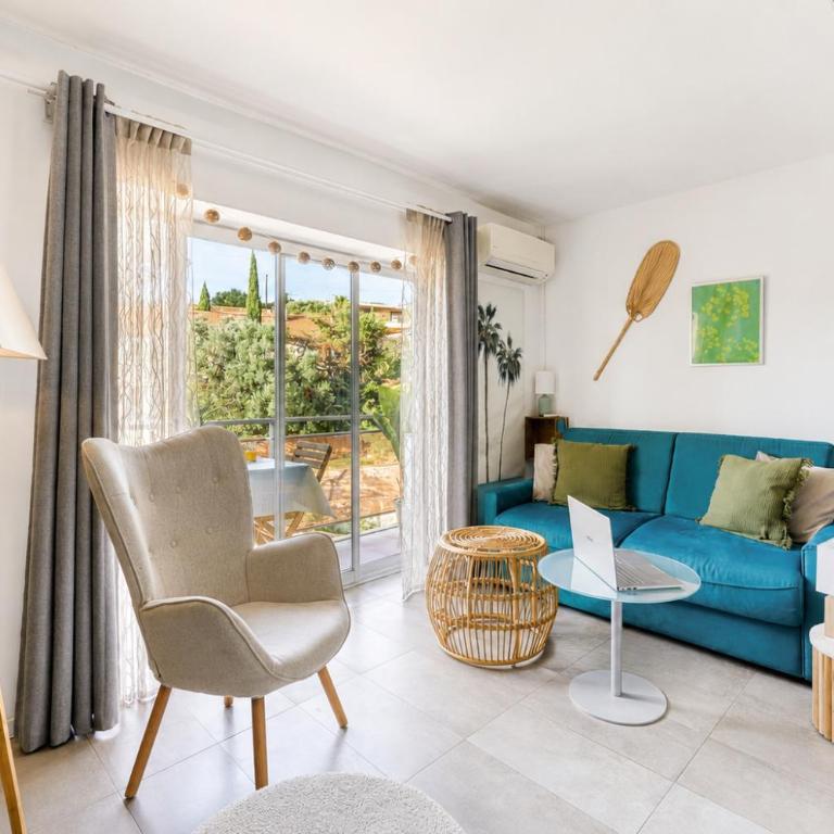 Parenthèse à Bandol Port, Plage & Clim - Studio-Apartment mit Queensize-Bett - 3