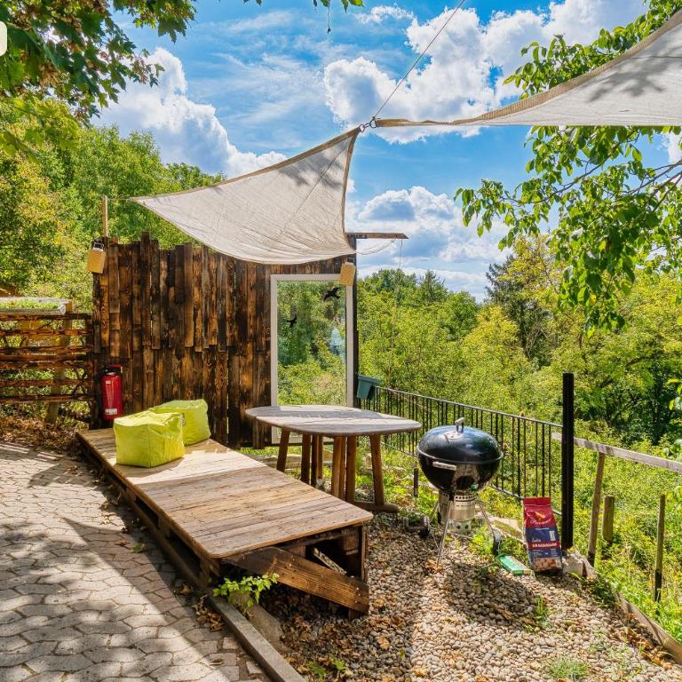Henrys Cozy Tiny House - ruhig, Garten, Talblick, Natur - Cottage - 21