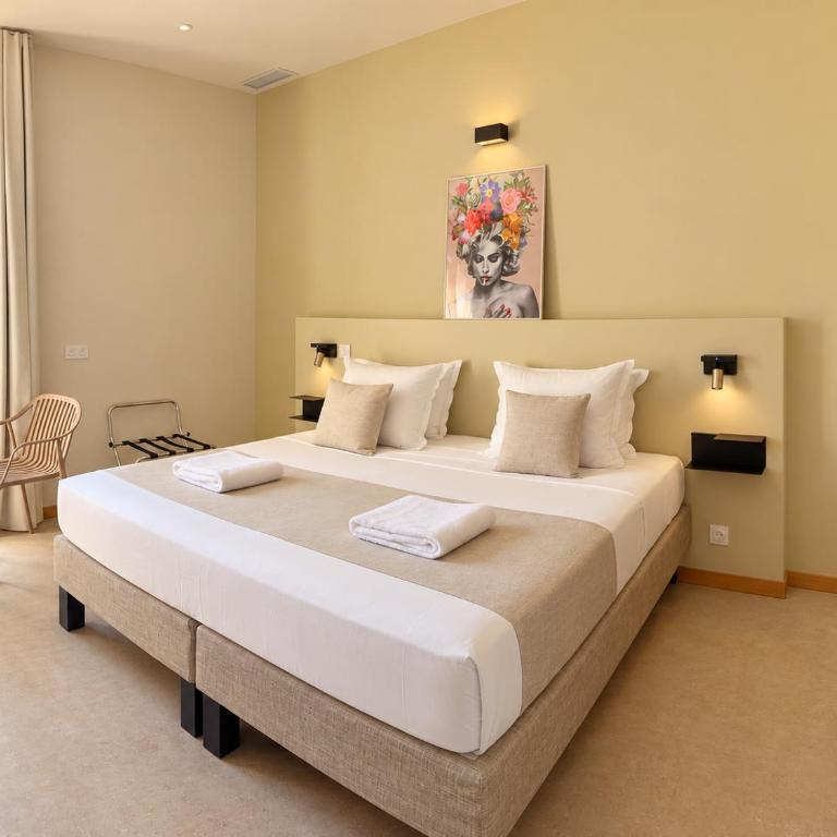 LE PALMIER Aigues-Mortes PARKING Petite Camargue - Chambre Double Standard - 1