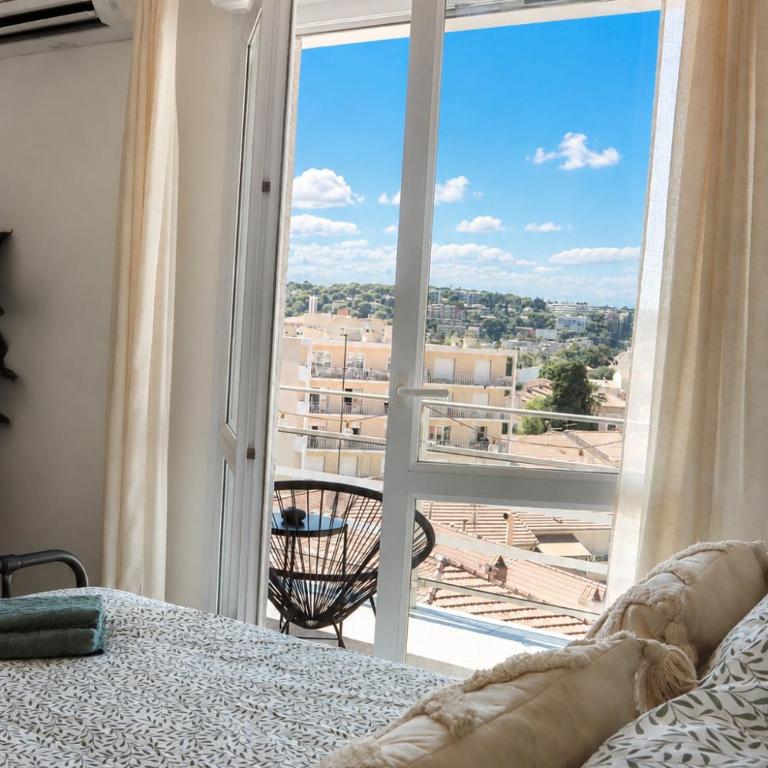 La Terrasse du Cap - Near Monaco - Parking - AC - Apartment mit 1 Schlafzimmer, Meerblick und Terrasse - 9